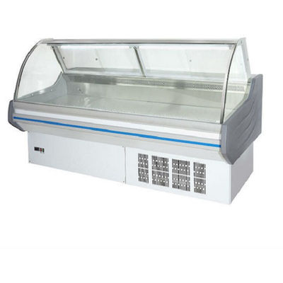 Air Cooling Delicatessen Supermarket Meat Display Freezer