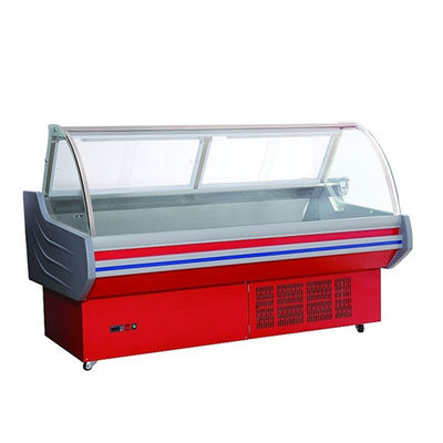 Commercial Glass Door Deli Meat Showcase Chiller