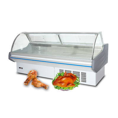 Commercial Glass Door Deli Meat Showcase Chiller