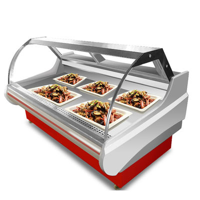 Commercial Glass Door Deli Meat Showcase Chiller