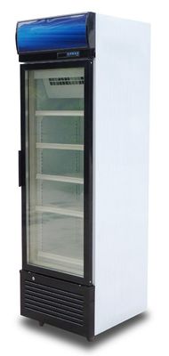 Vertical Supermarket Single Glass Door Display Freezer