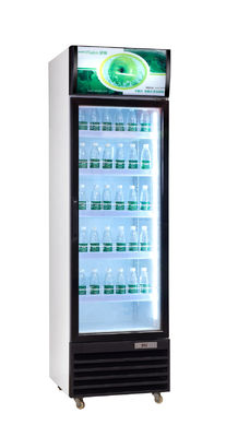 Vertical Supermarket Single Glass Door Display Freezer